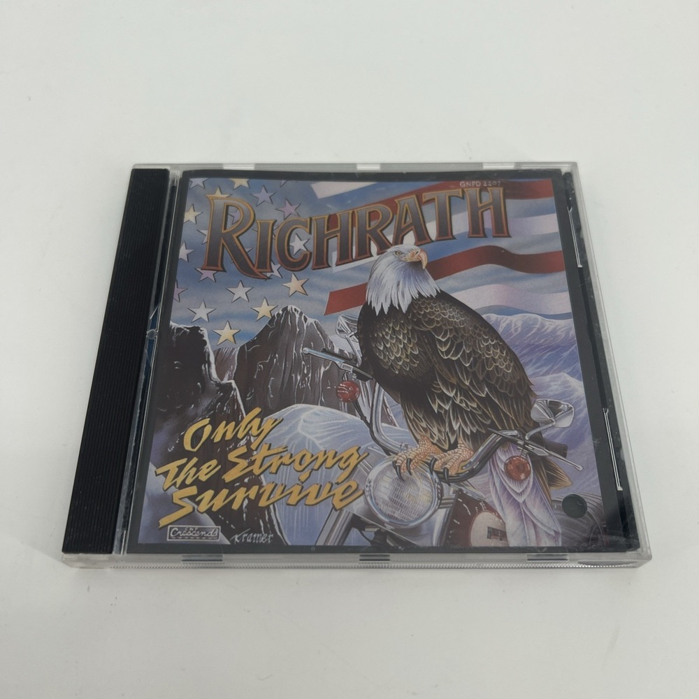 Only the Strong Survive by Richrath (CD, Jan-1992, GNP/Crescendo)